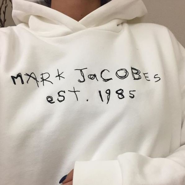 Ava Nirui and Marc Jacobs Hoodie Collaboration