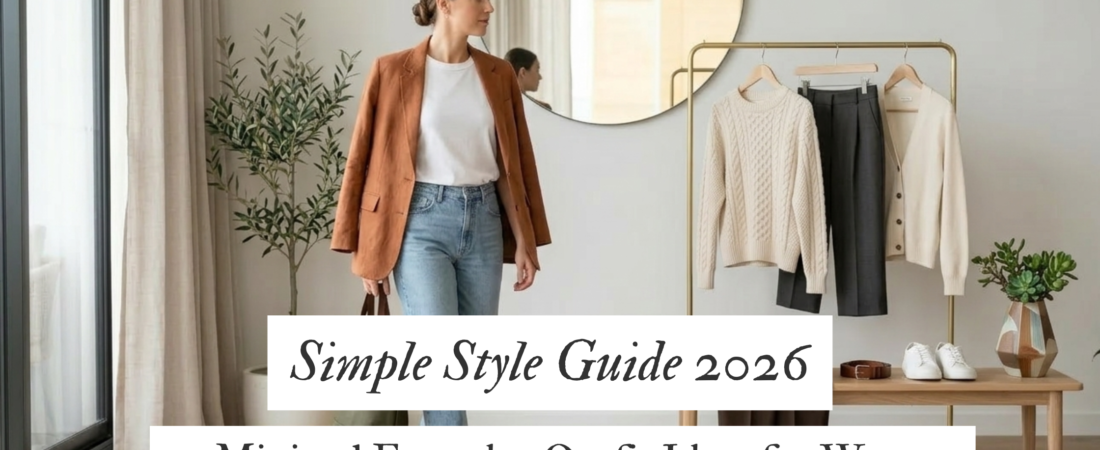 10 Minimal Everyday Outfit Ideas for Women (Simple Style Guide 2026)