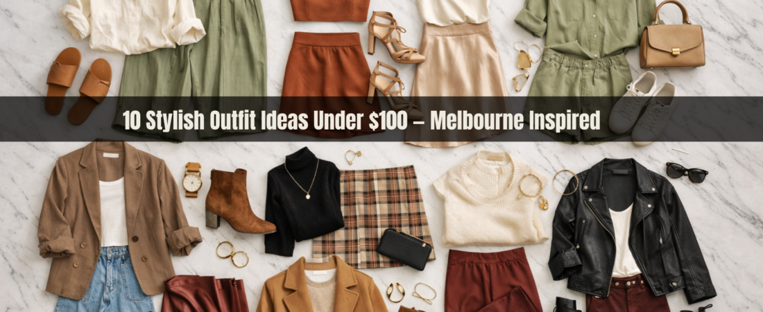 10 Stylish Outfit Ideas Under $100 (Melbourne Inspired)