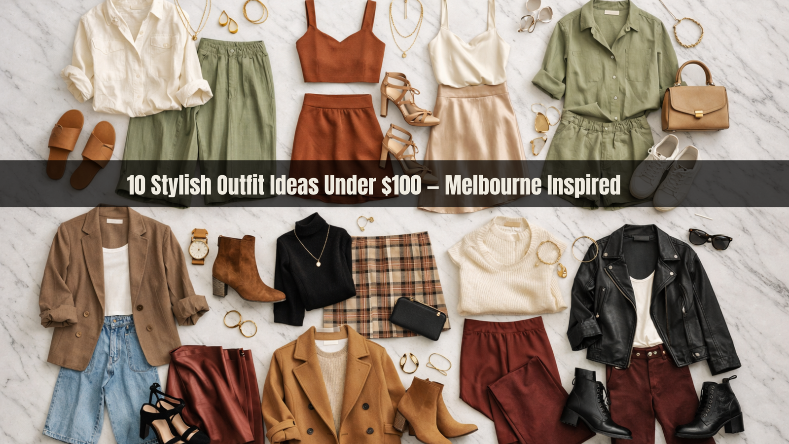 10 Stylish Outfit Ideas Under $100 (Melbourne Inspired)