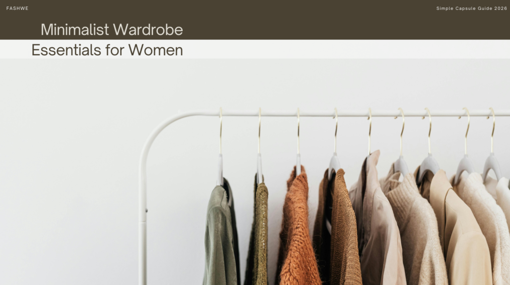 minimalist wardrobe essentials capsule wardrobe